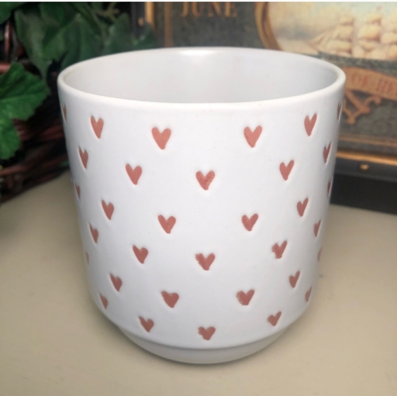 Belle Maison Pink Heart Print “Love” Mug 12oz Valentine's - I HAVE 3 AVAILABLE! - Picture 5 of 5